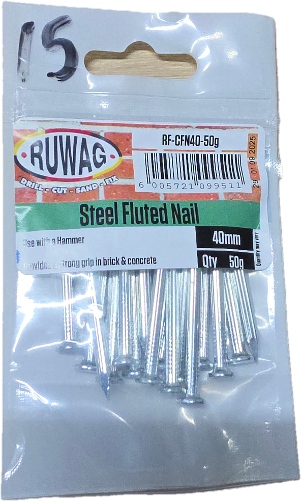 Steel Fluted Nail