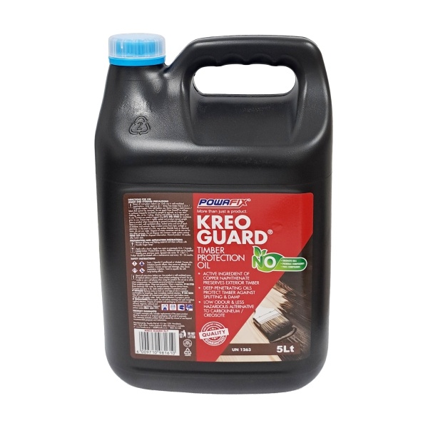 POWAFIX KREO GUARD BLACK TIMBER OIL 5L