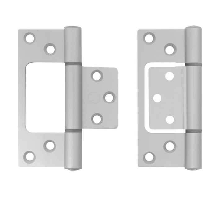 ALUMINIUM HINGE ( SILVER ) BLISTER