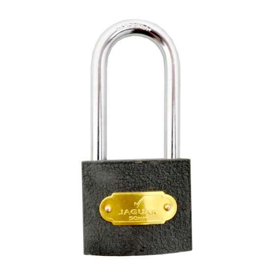 JAGUA IRON PADLOCK 50 MM ( LONG SHACKLE )