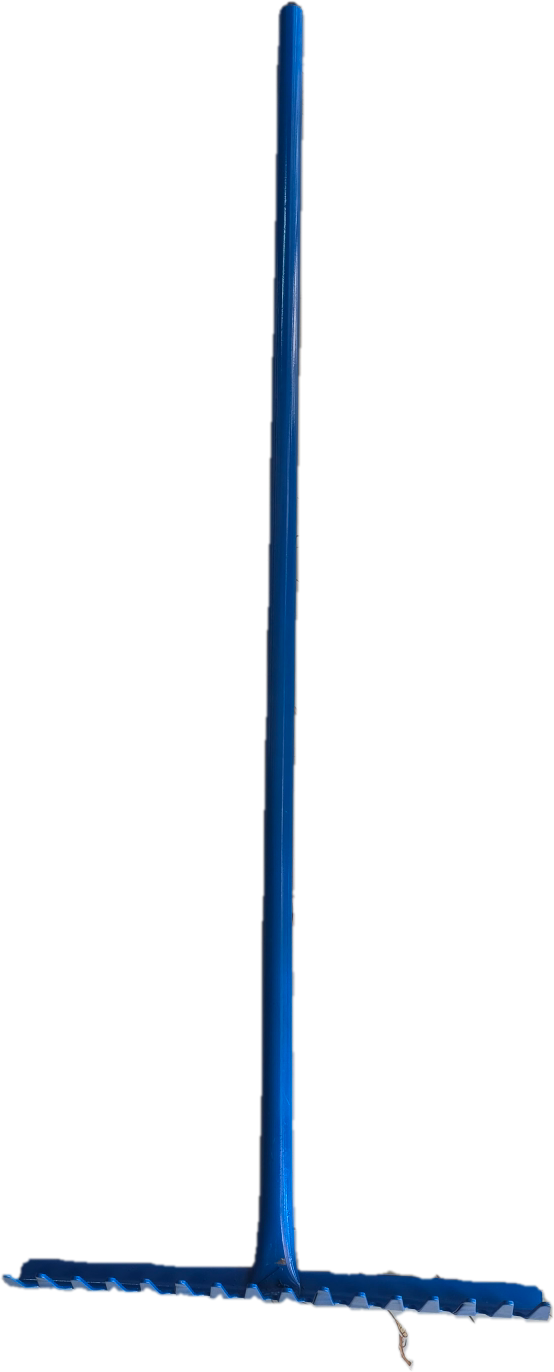RAKE 16 TOOTH orange label BLUE