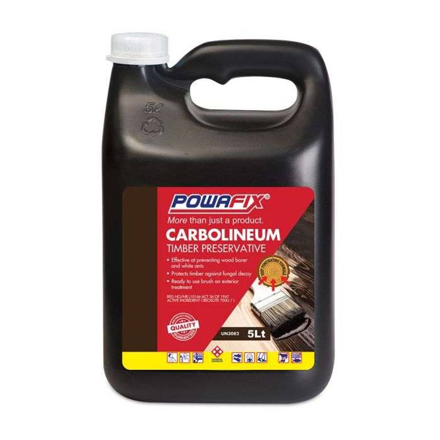 POWAFIX CARBOLINEUM TIMBER PRESERVATIVE 5L